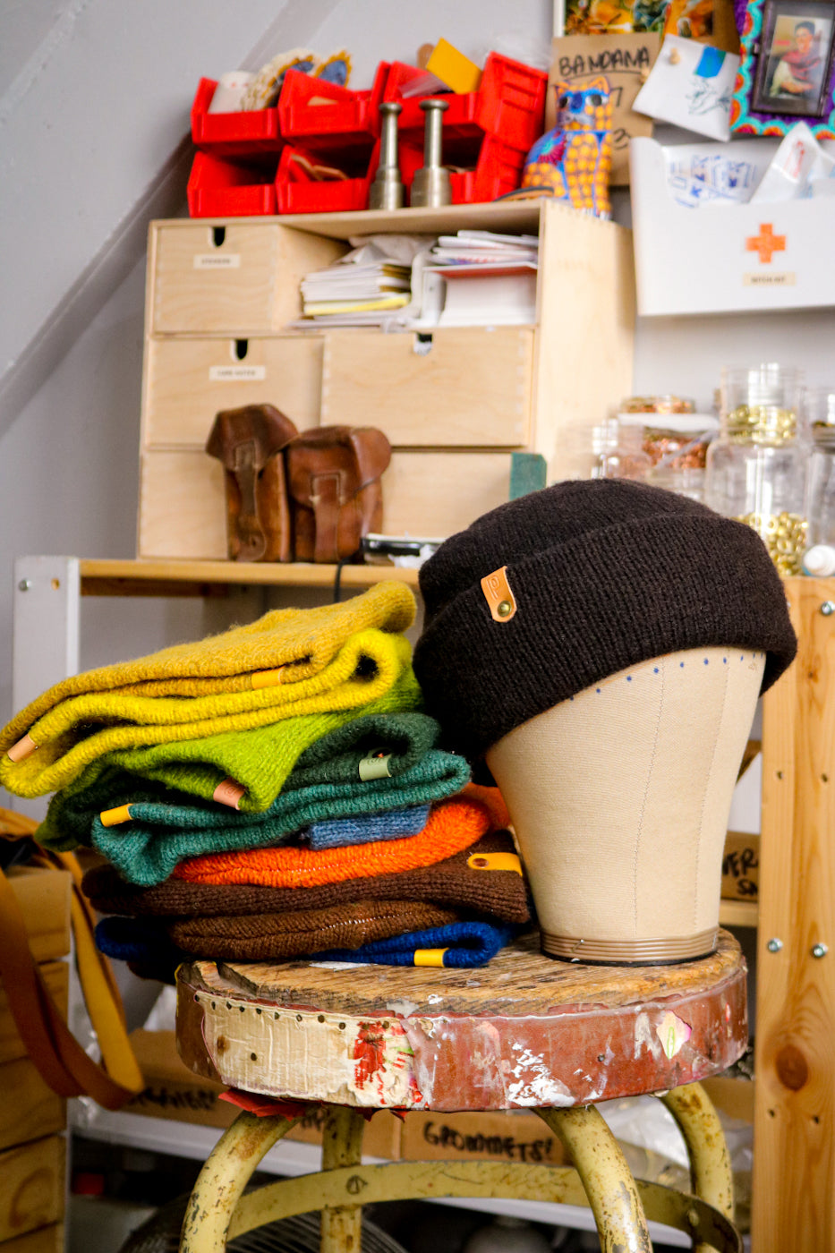 Wool Watch Cap | FAX MACHINE TONER BLACK