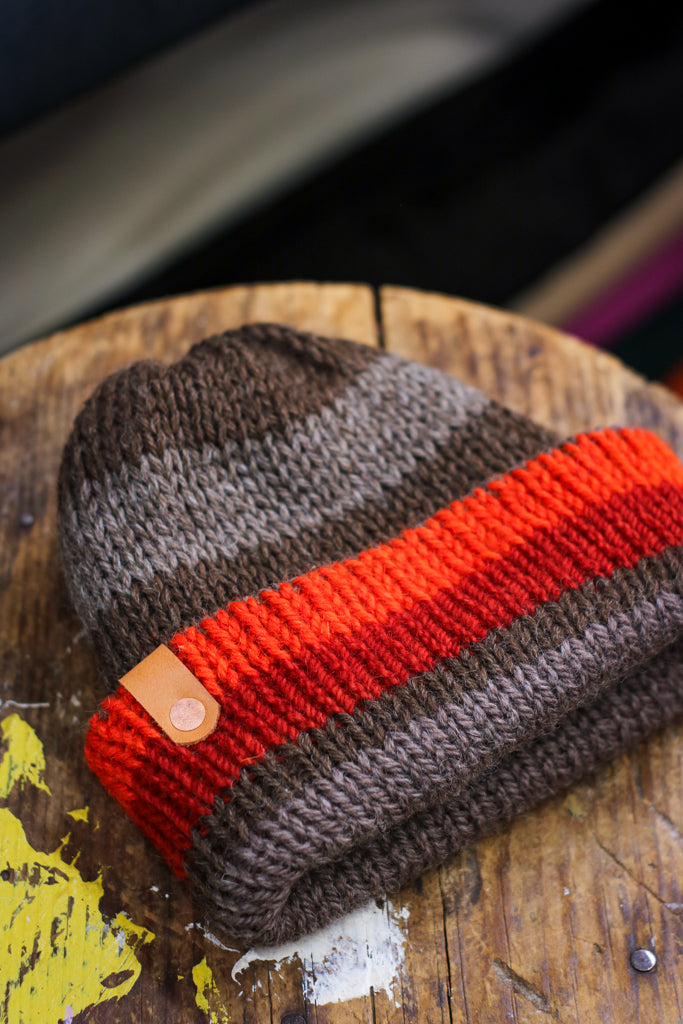 Knit Wool Watch Cap | LICORICE