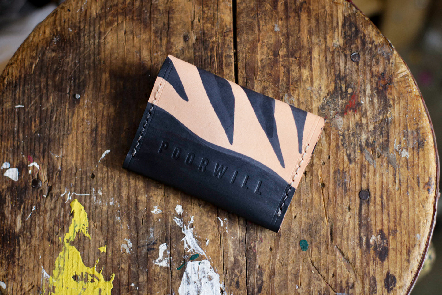 [MISFIT/SAMPLE] Lil' Leather Card Pocket | BUTTERFLY EFFECT