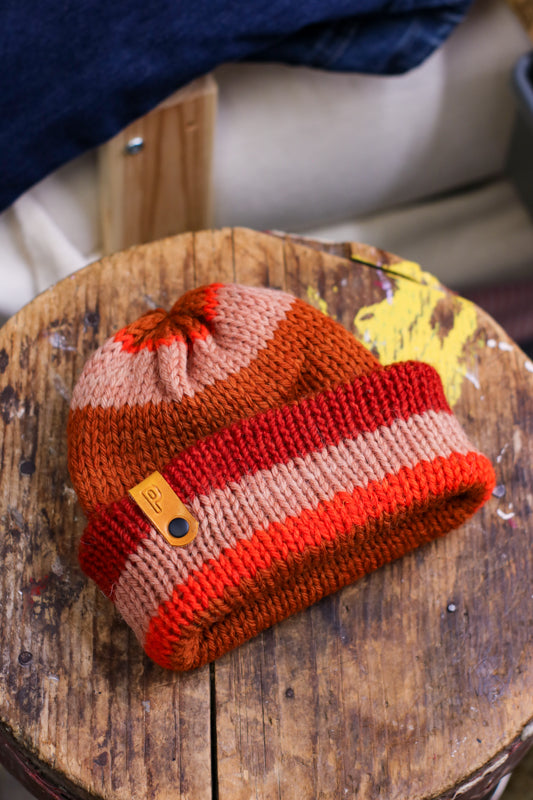 Knit Wool Watch Cap | CAMOTE EN DULCE