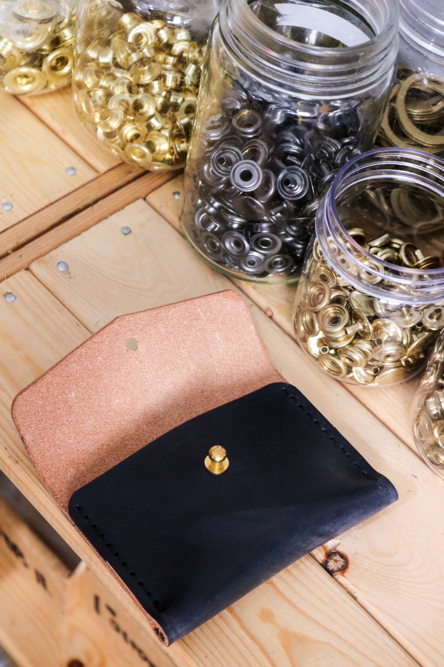 Lil' Leather Card Pocket | SANA SANA COLITA DE RANA