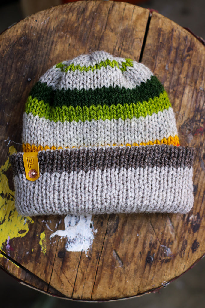 Knit Wool Watch Cap | & BUTTERFLIES