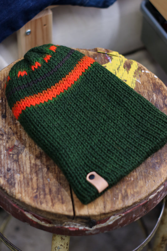 Knit Wool Watch Cap | ALGAE
