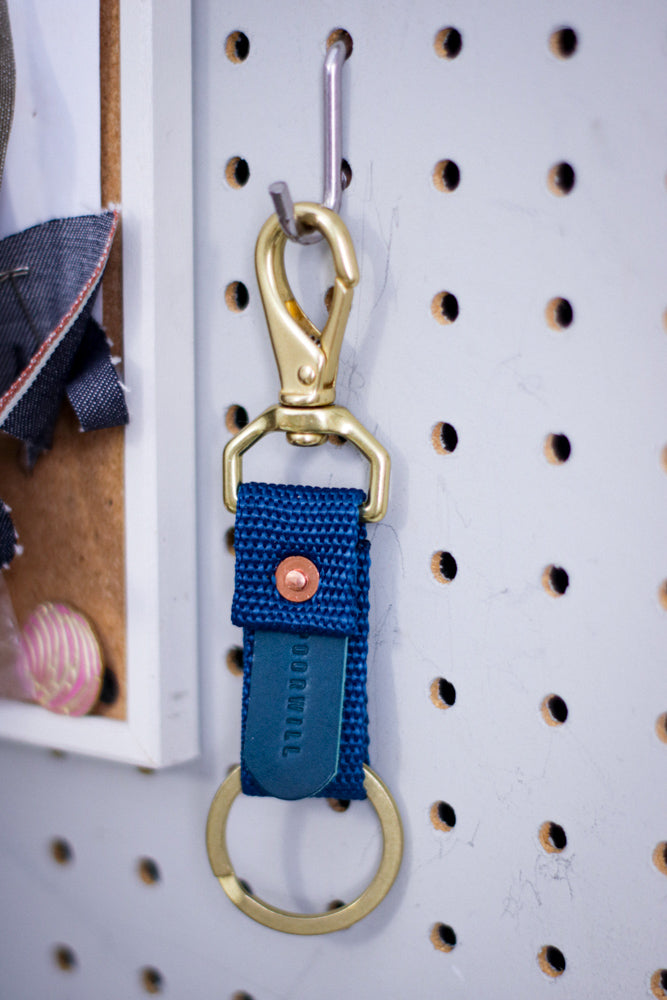 Webbed Key Fob | BLUE ICE SLUSH