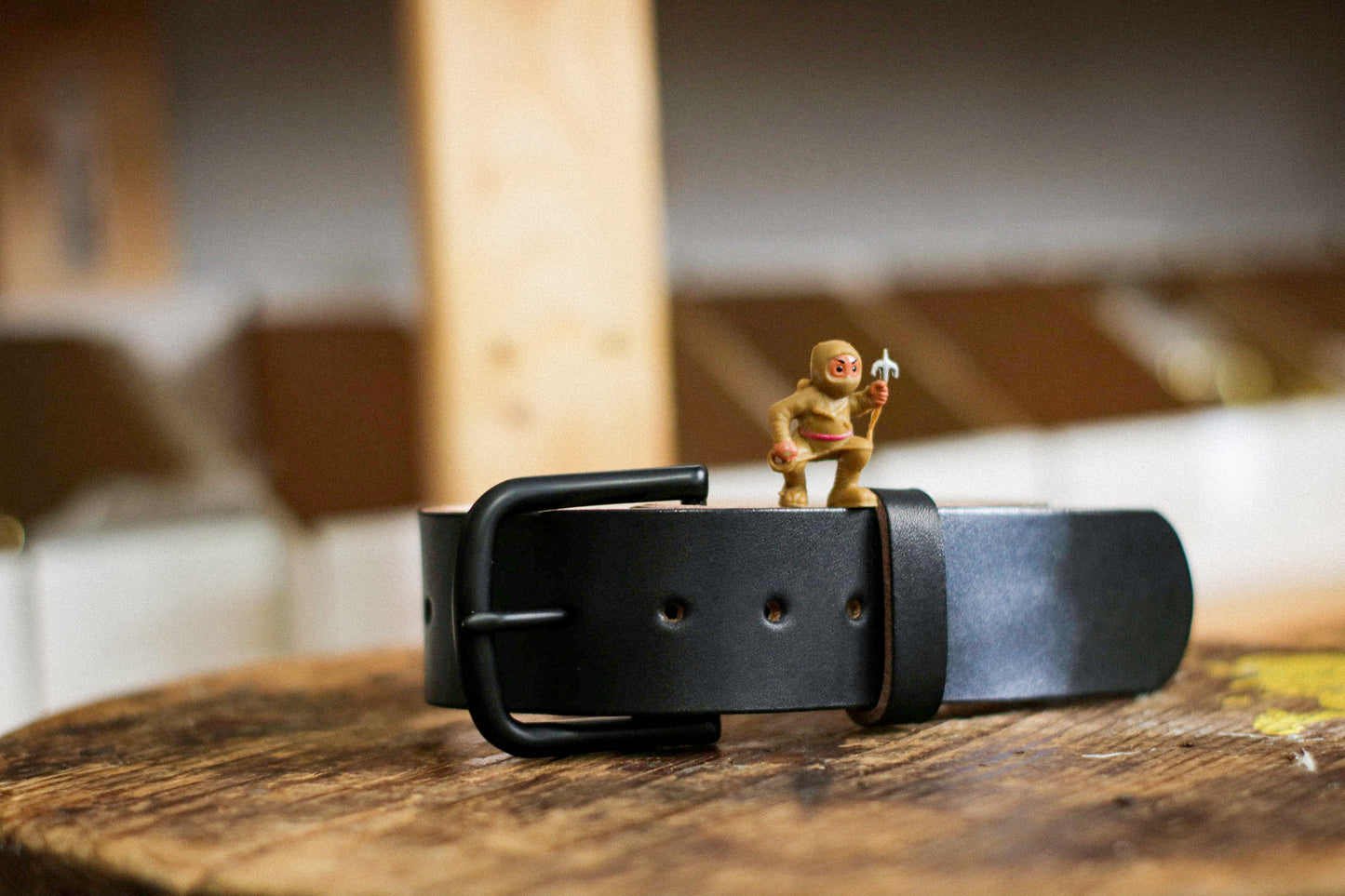 Leather Belt | HELLA BLACK