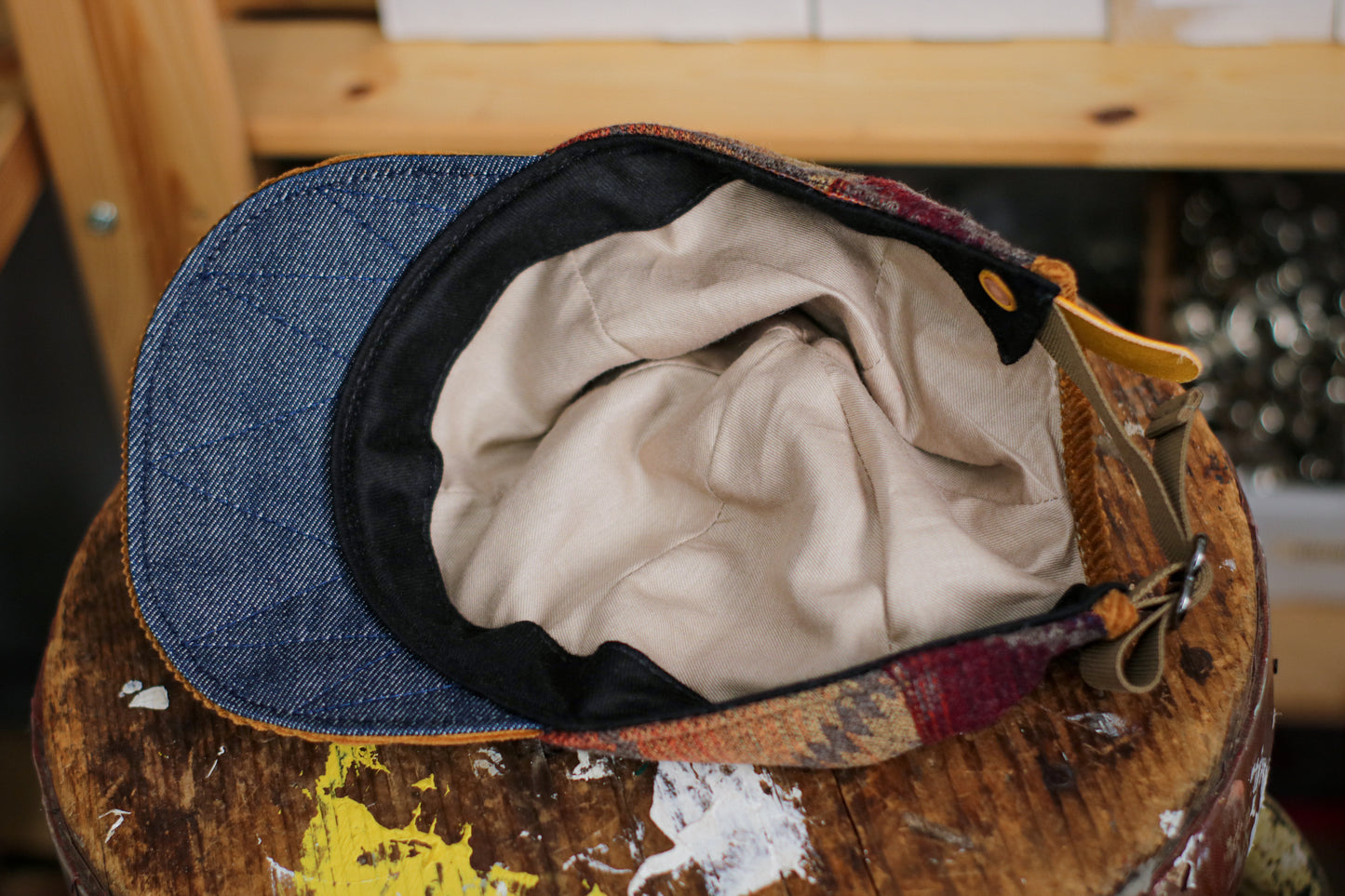 Pendleton Wool 6-Panel Hat | FOGGY SUNSET