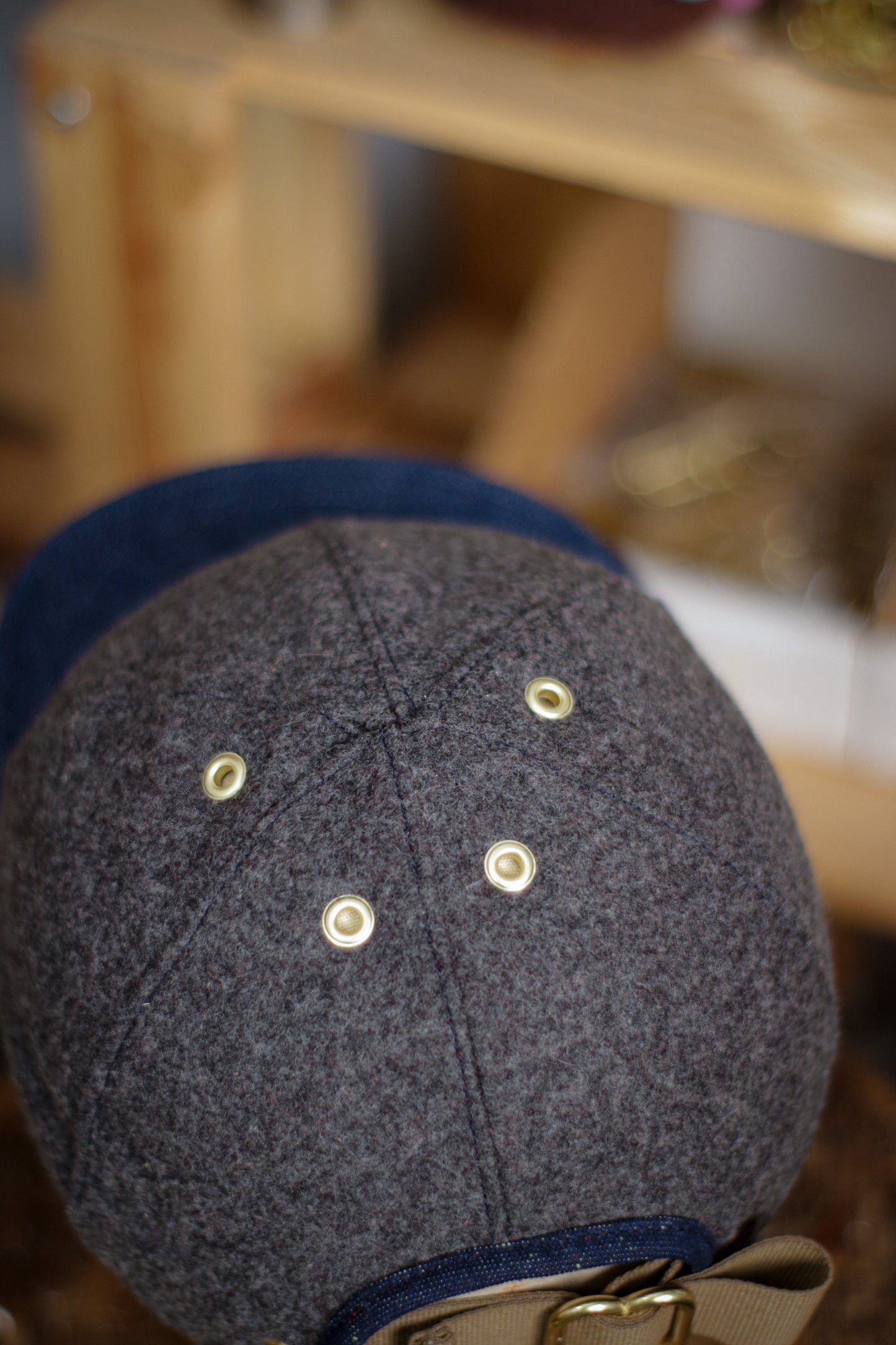 [MISFIT/SAMPLE] Pendleton Wool 6-Panel Hat | SMOKEYDOODLE