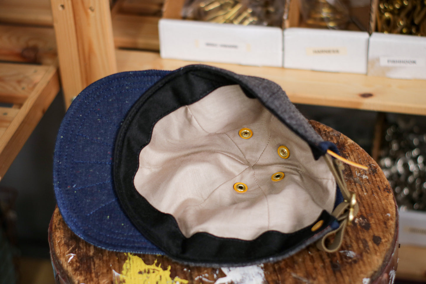 [MISFIT/SAMPLE] Pendleton Wool 6-Panel Hat | SMOKEYDOODLE