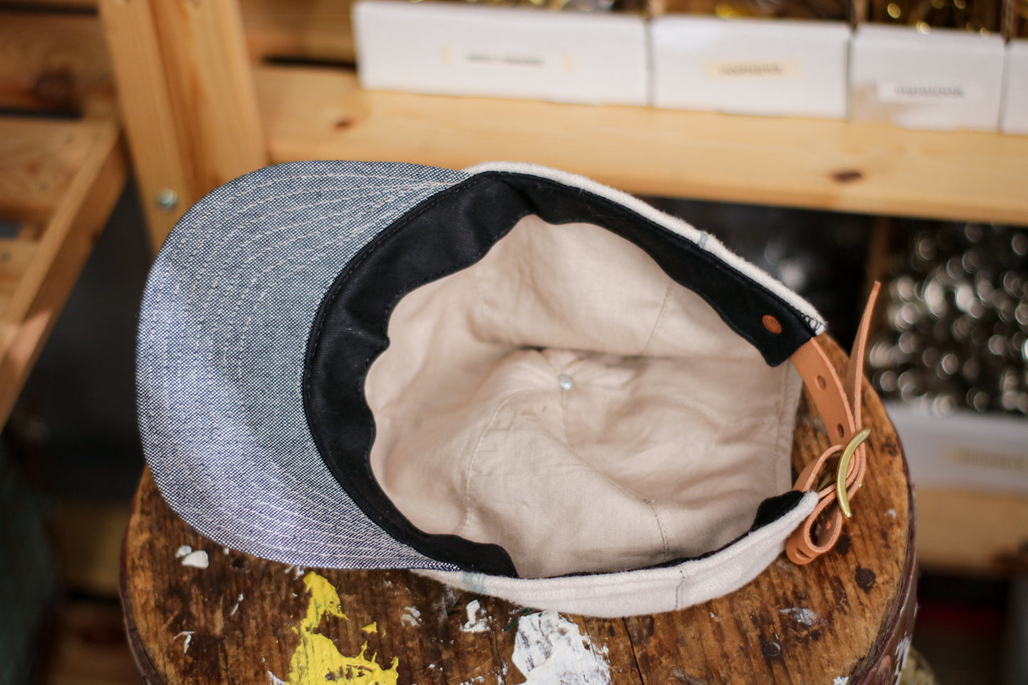 [MISFIT/SAMPLE] Pendleton Wool 6-Panel Hat | SNOWY