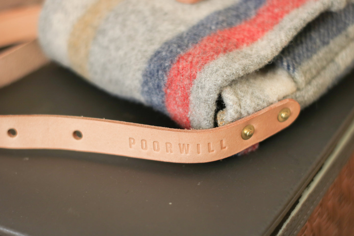 Small Cross Body Bag | PENDLETON WOOL BLANKET W/FRINGE