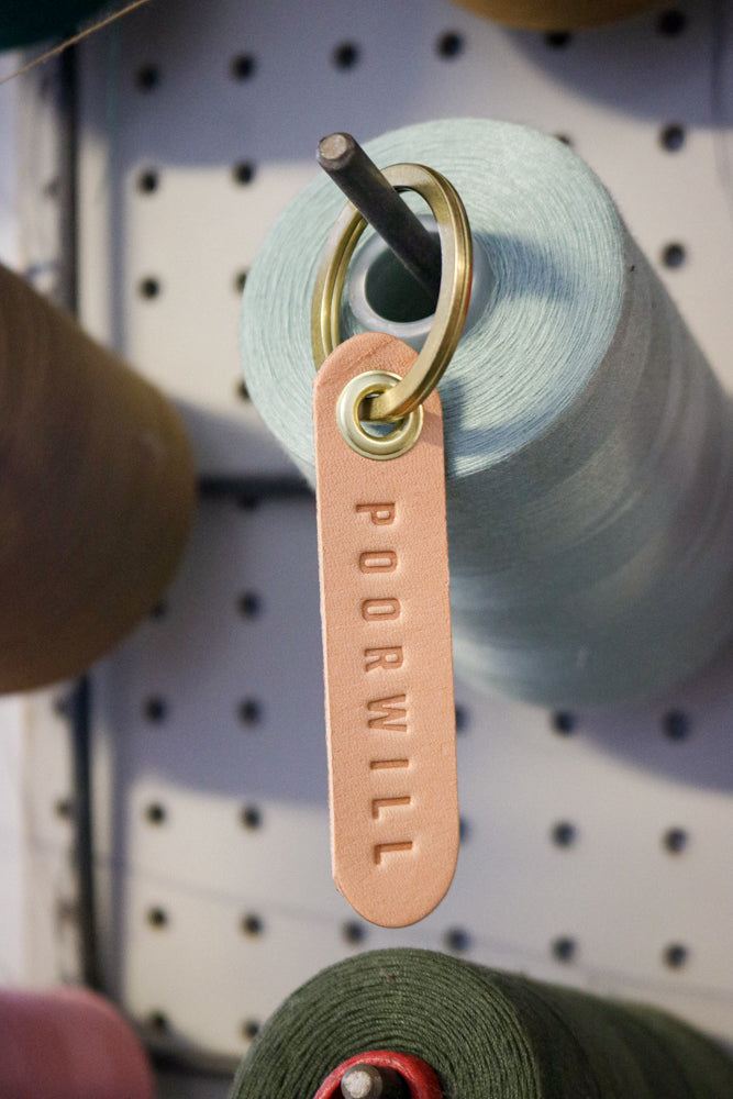 Leather Key Tags | in C O L O R S !