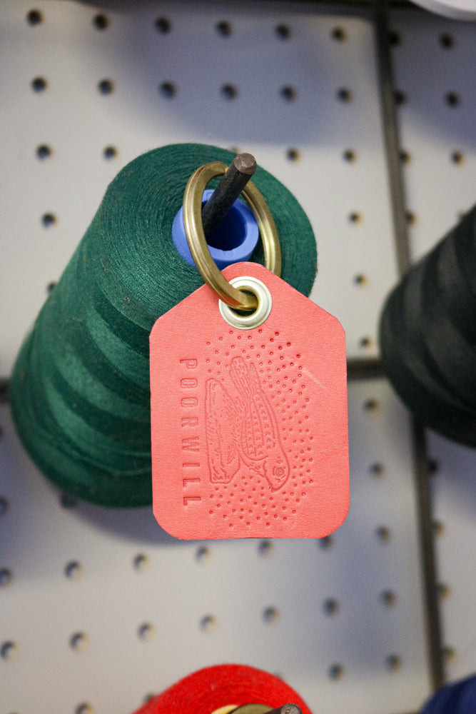 Leather Key Tags | in C O L O R S !