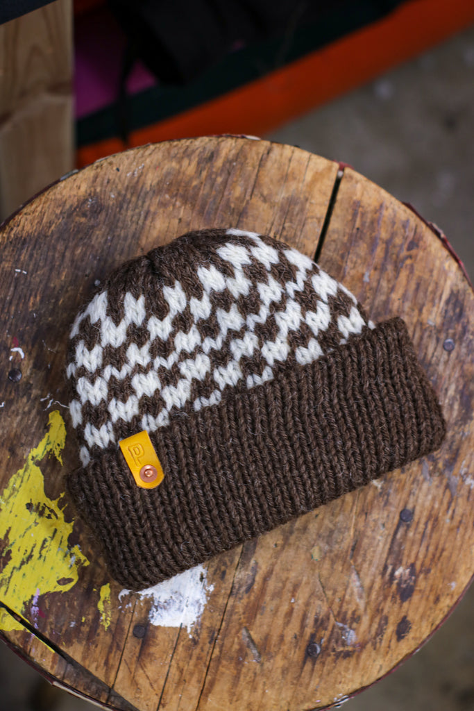 Knit Wool Watch Cap | BROWNIE BITES