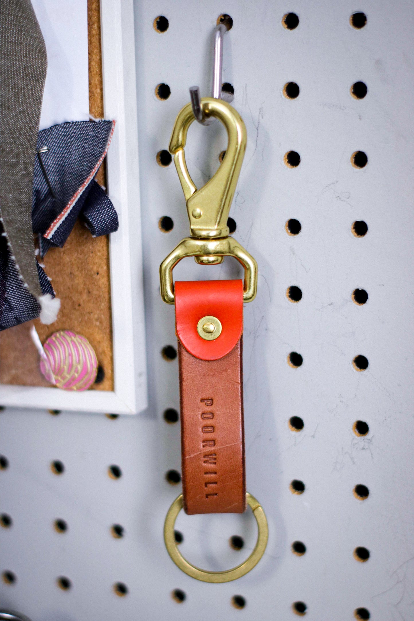 Leather Key Fob | COWBOY