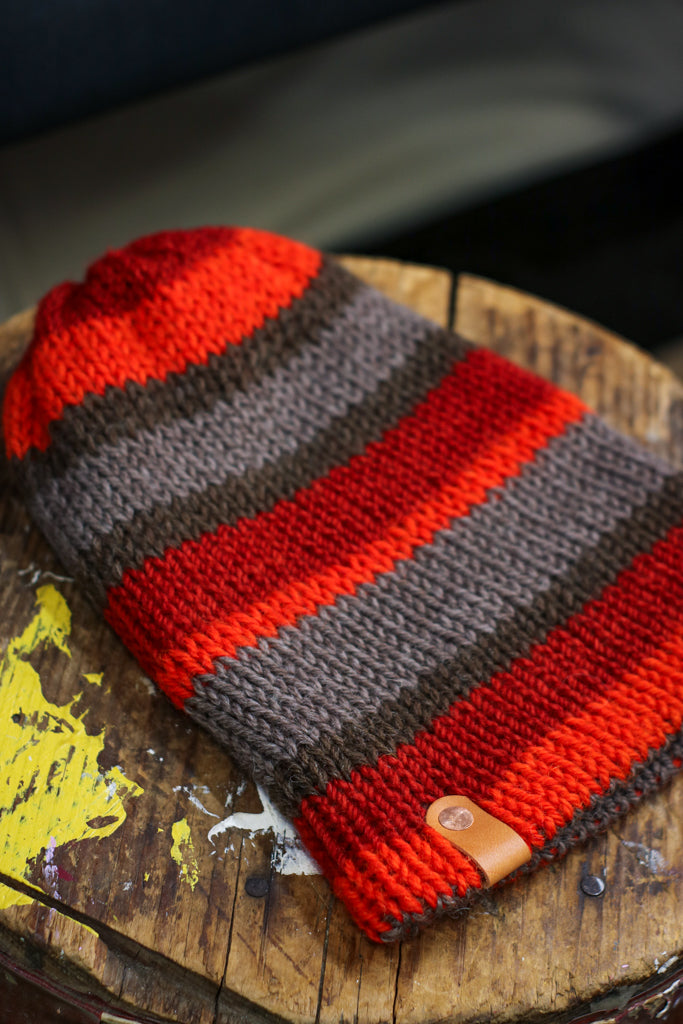 Knit Wool Watch Cap | LICORICE