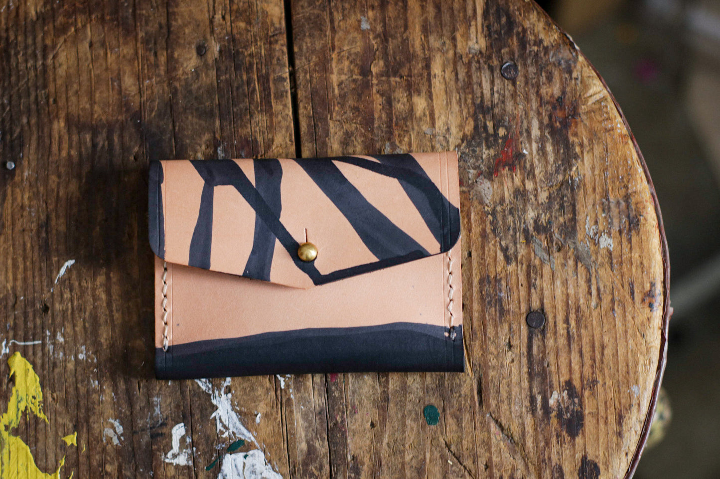 [MISFIT/SAMPLE] Lil' Leather Card Pocket | BUTTERFLY EFFECT