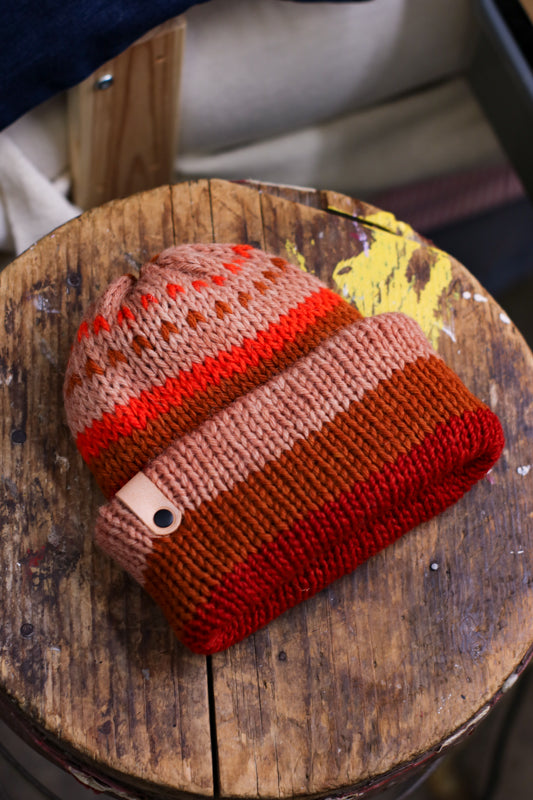 Knit Wool Watch Cap | FRESA