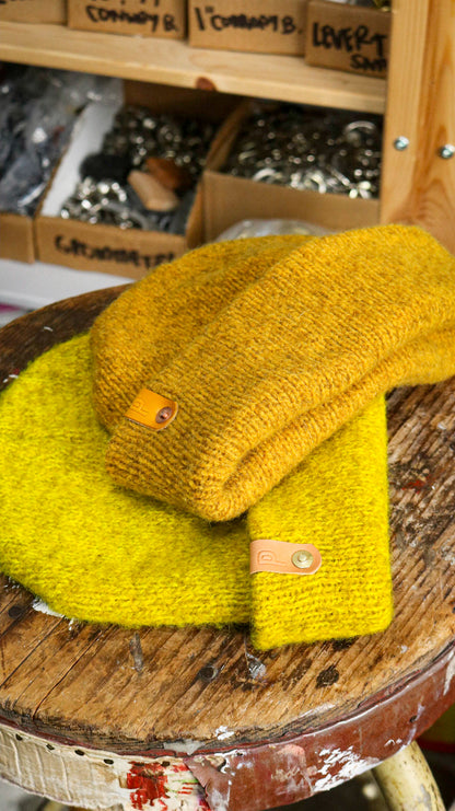Wool Watch Cap | LOW-KEY YELLOW