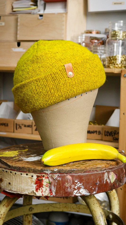 Wool Watch Cap | LOW-KEY YELLOW