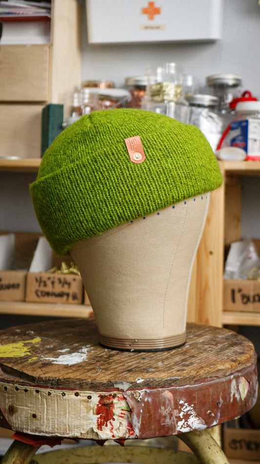 Wool Watch Cap | PALETA DE LIMON GREEN