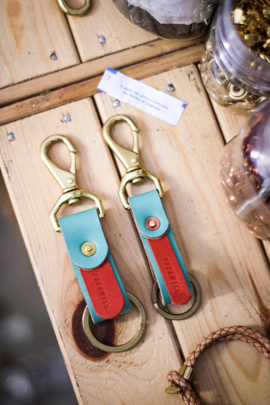 Leather Key Fob | 3D