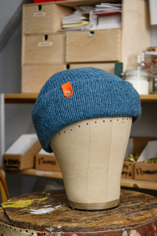 Wool Watch Cap | ICY INDIGO BLUE