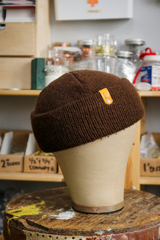 Wool Watch Cap | MOLE SAUCE BROWN