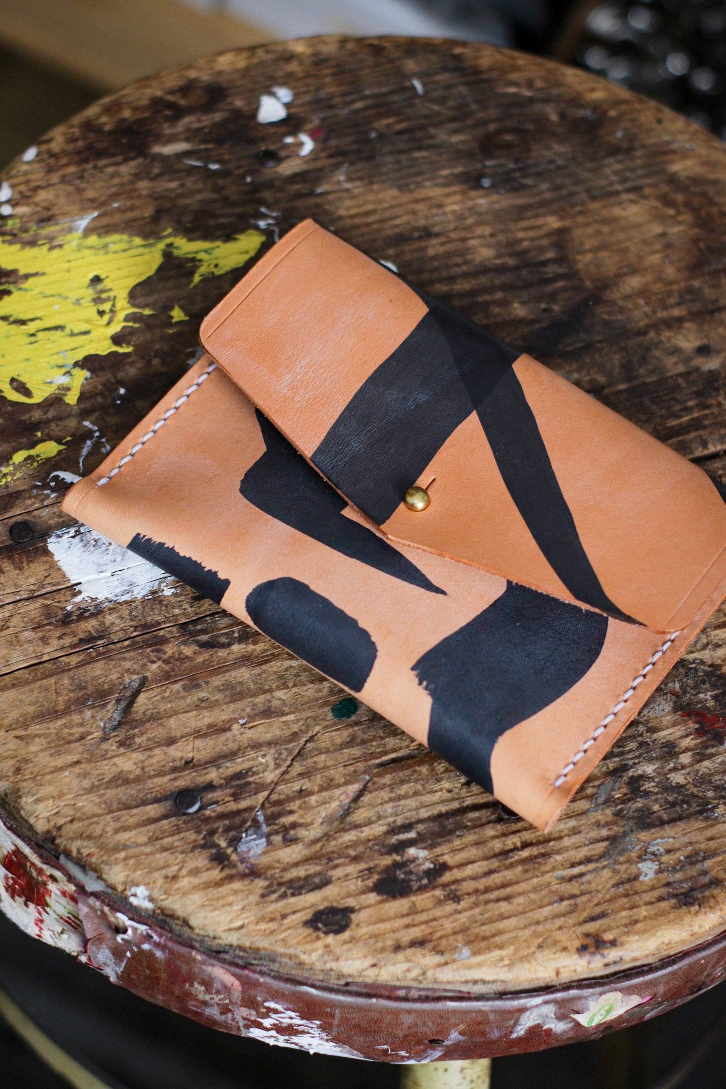 [MISFIT/SAMPLE] Standard Leather Card Pocket | “ART”