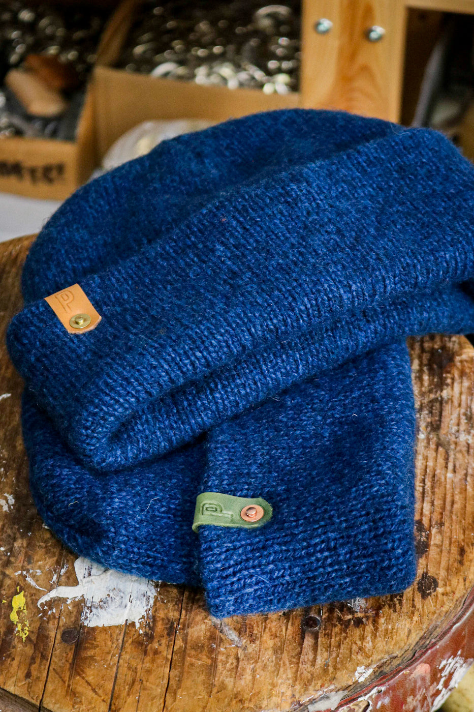 Wool Watch Cap | OG BLUE INDIGO
