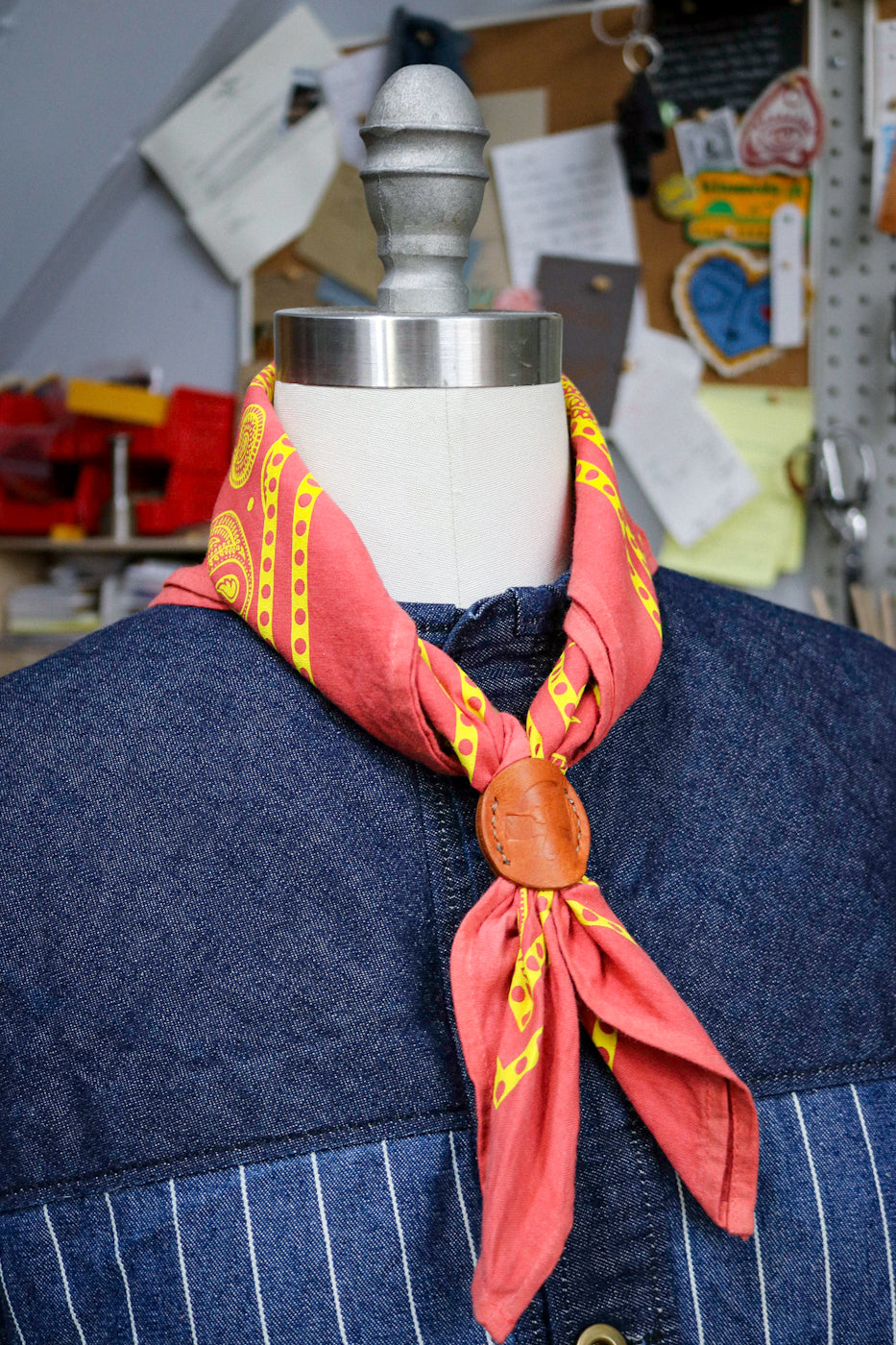 Standard Bandana - MAKERS OF THE WORLD UNITE | STRAWBERRY MILK + HELLA YELLOW