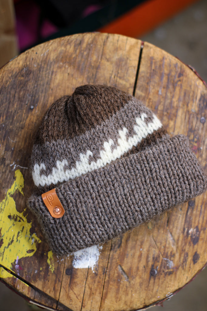 Knit Wool Watch Cap | CHECKERS & WAVES