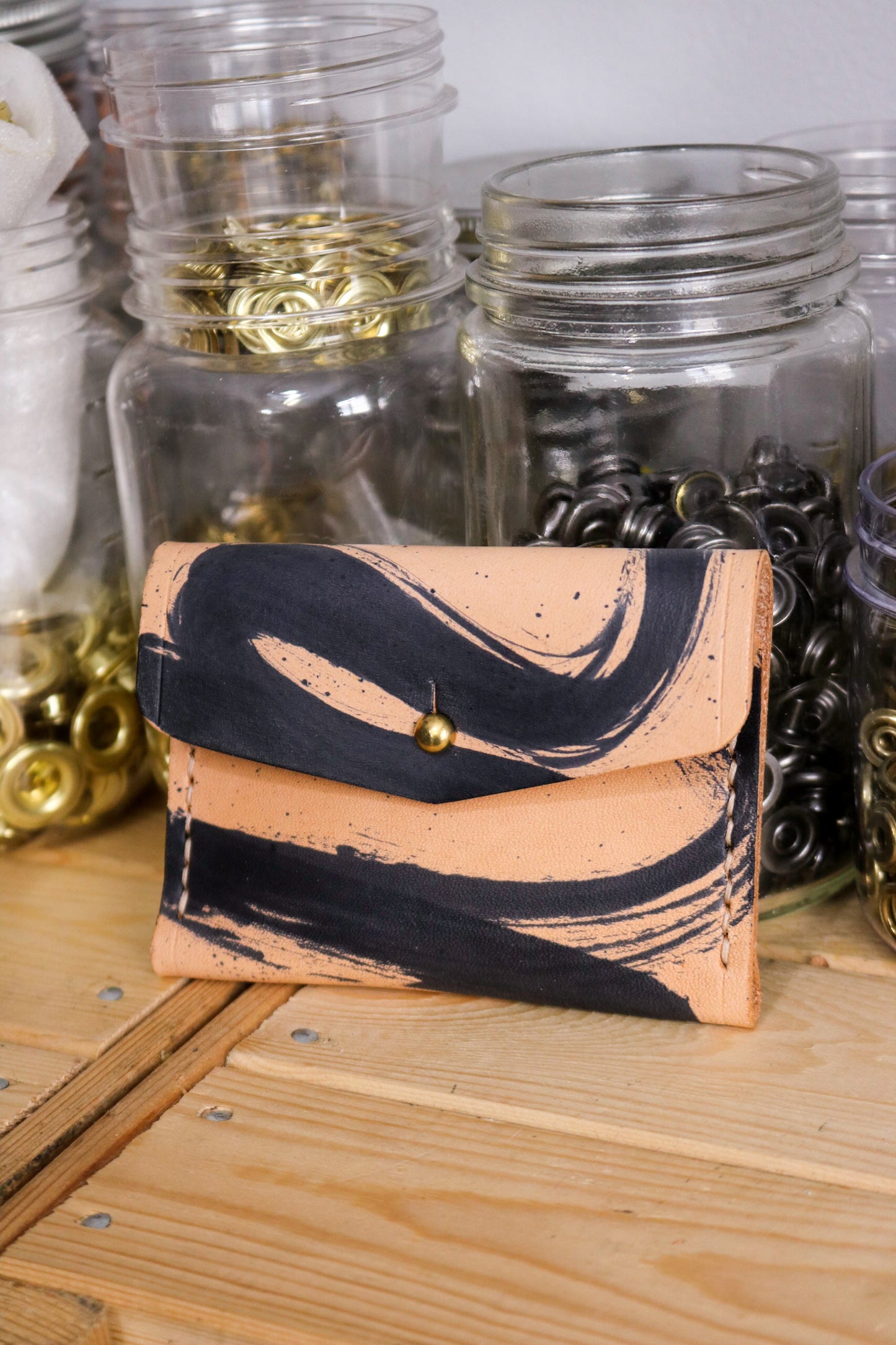 Lil' Leather Card Pocket | FIREFLIES