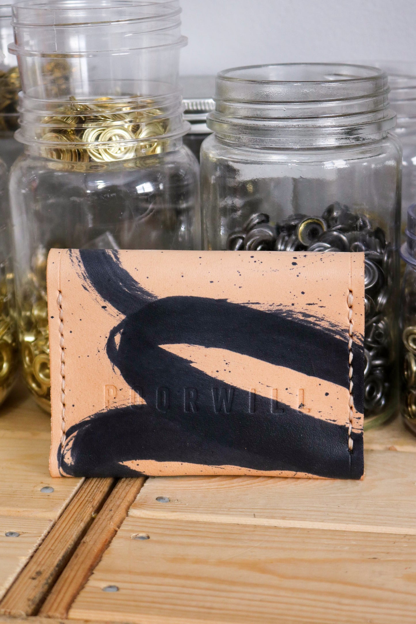 Lil' Leather Card Pocket | FIREFLIES