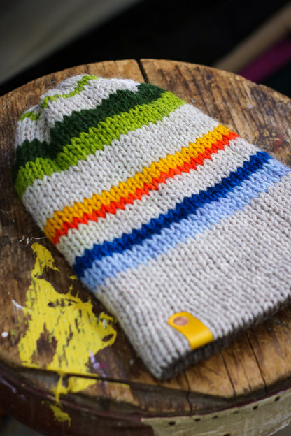 Knit Wool Watch Cap | & BUTTERFLIES