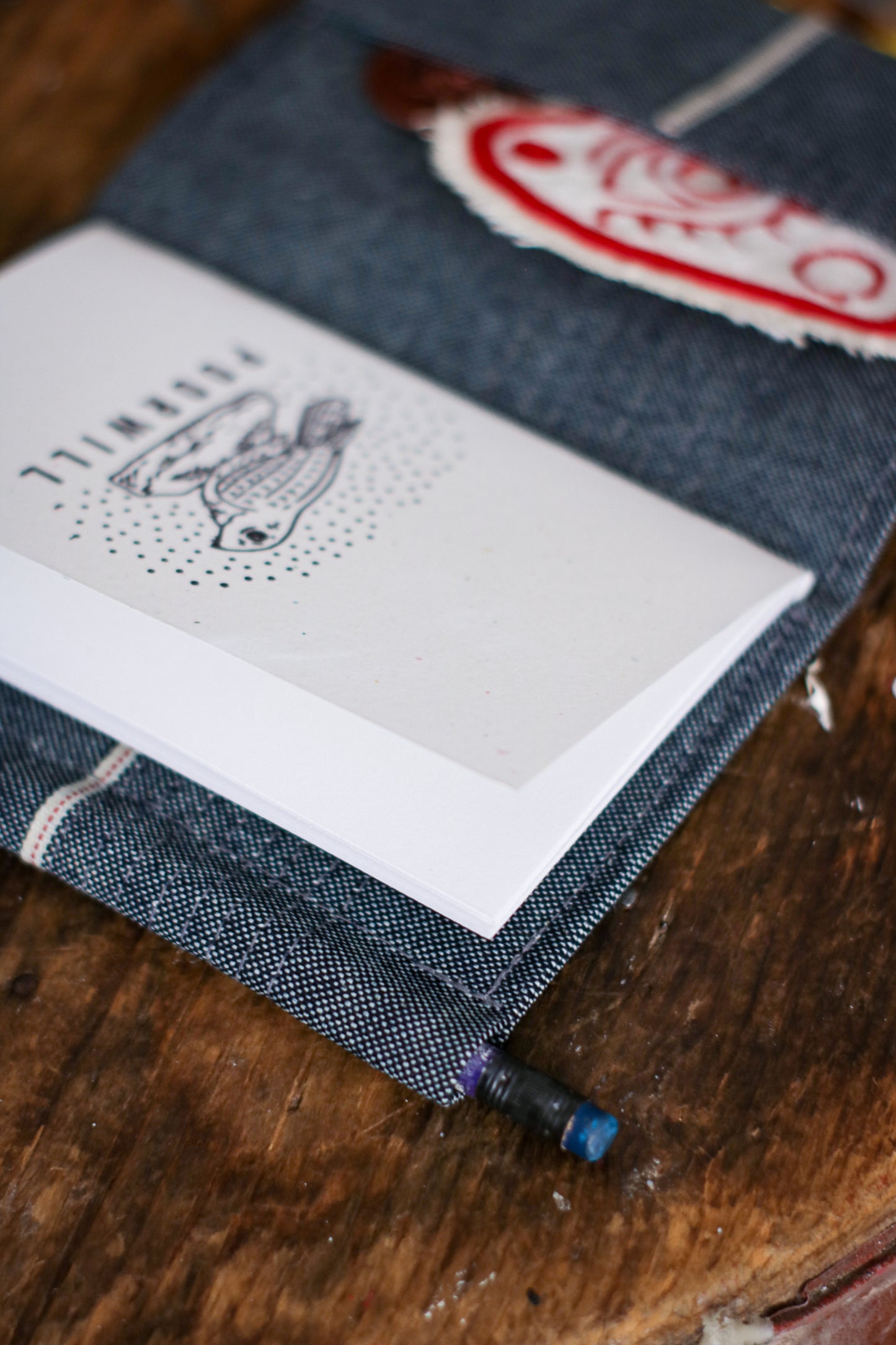 LIL' SELVEDGE NOTEBOOK COVER + NOTEBOOK