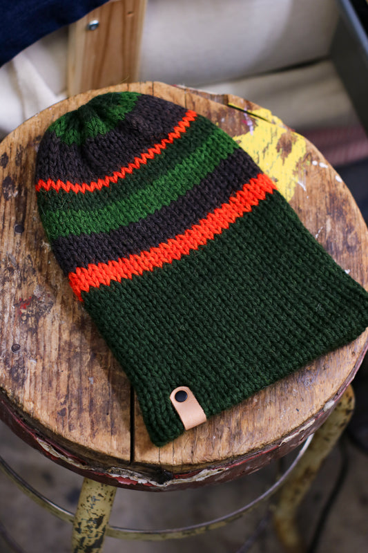 Knit Wool Watch Cap | FREEZERBURN