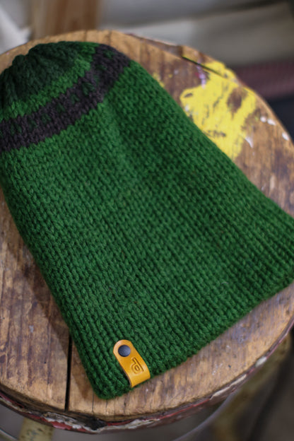 Knit Wool Watch Cap | GREEN SMOOTHIE