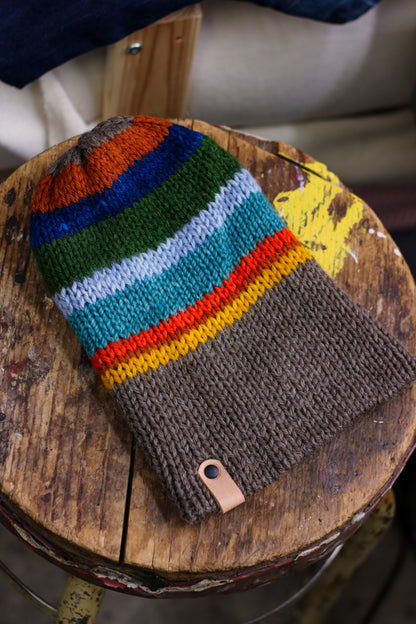 Knit Wool Watch Cap | HIKES