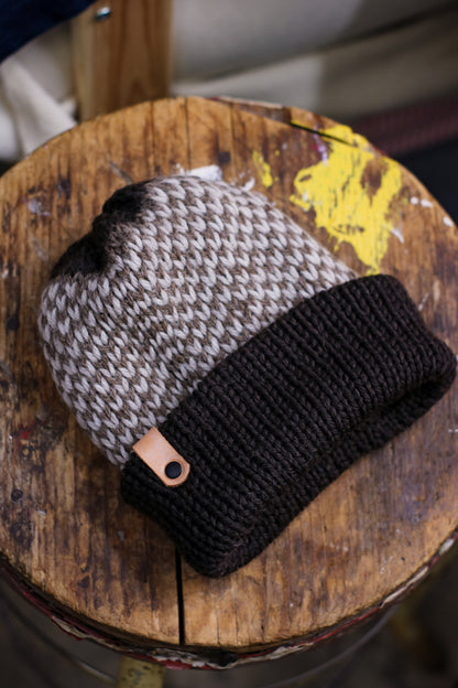 Knit Wool Watch Cap | INK BLOT