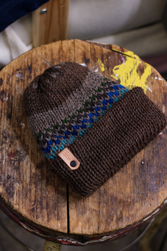 Knit Wool Watch Cap | LAGOON