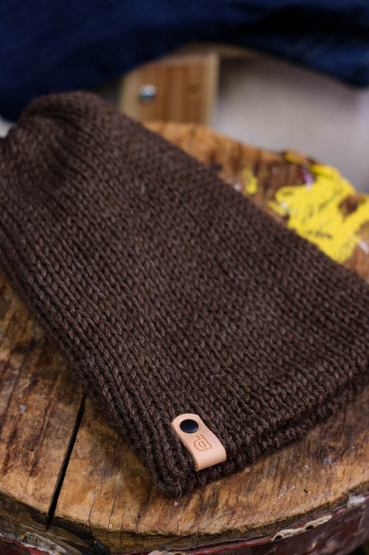 Knit Wool Watch Cap | LAGOON