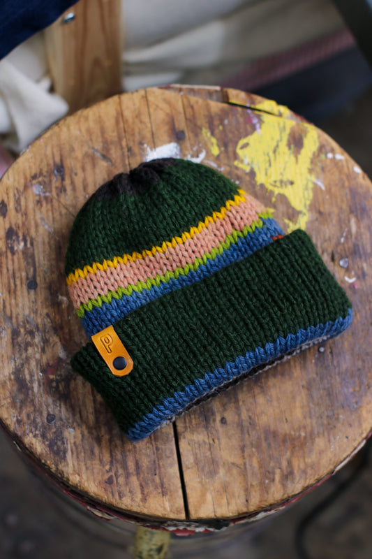 Knit Wool Watch Cap | LOVIE