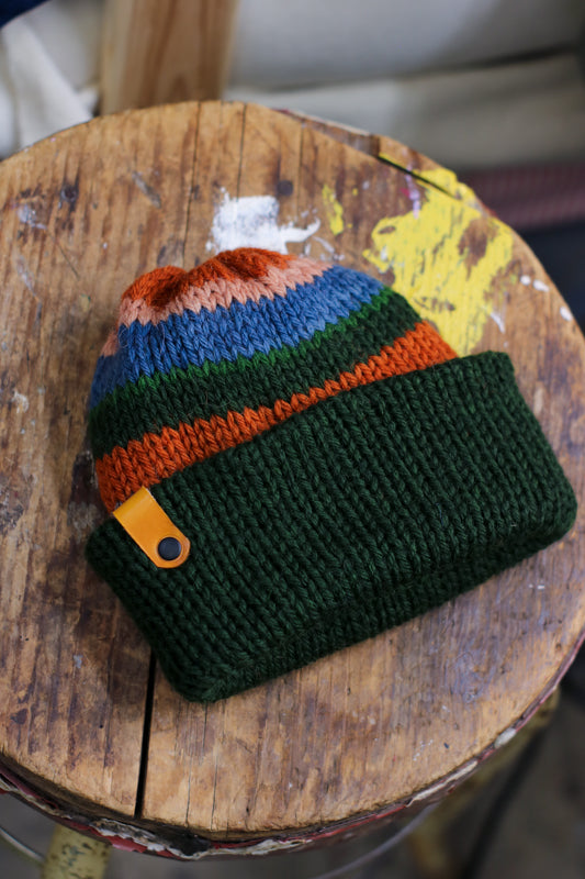 Knit Wool Watch Cap | LOVIE