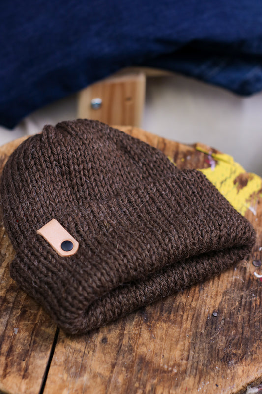 Knit Wool Watch Cap | SPOTS