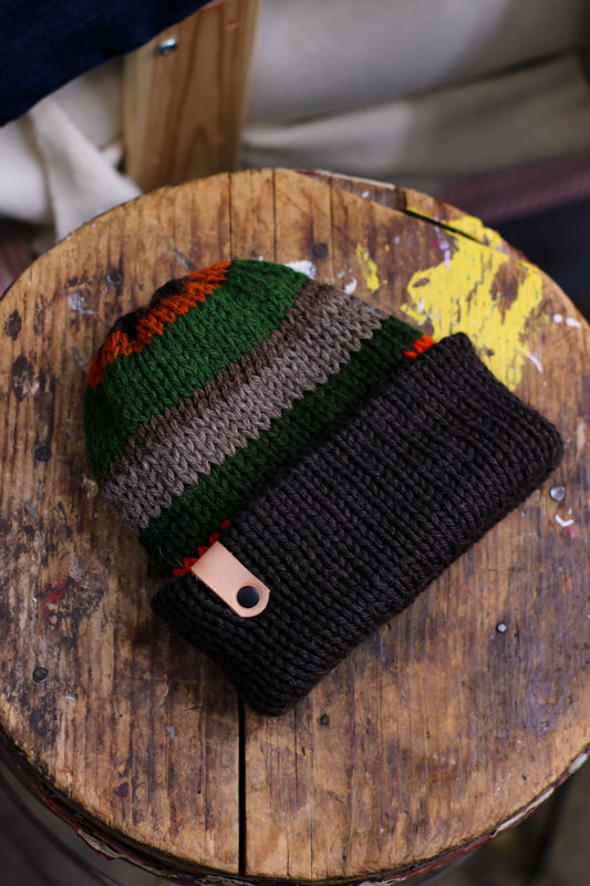 Knit Wool Watch Cap | SWEAT BEE