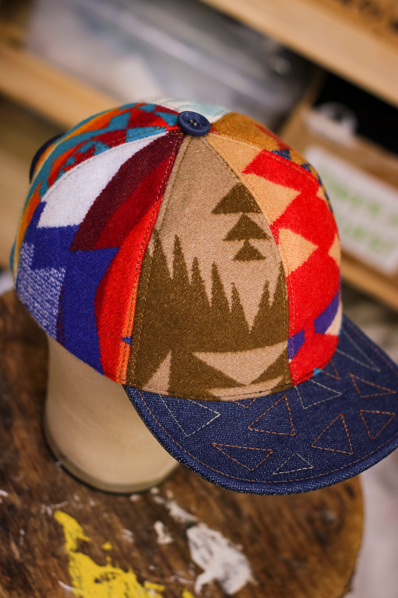 Pendleton Wool 6-Panel Hat | BIG BUDDY BEEFCAKE
