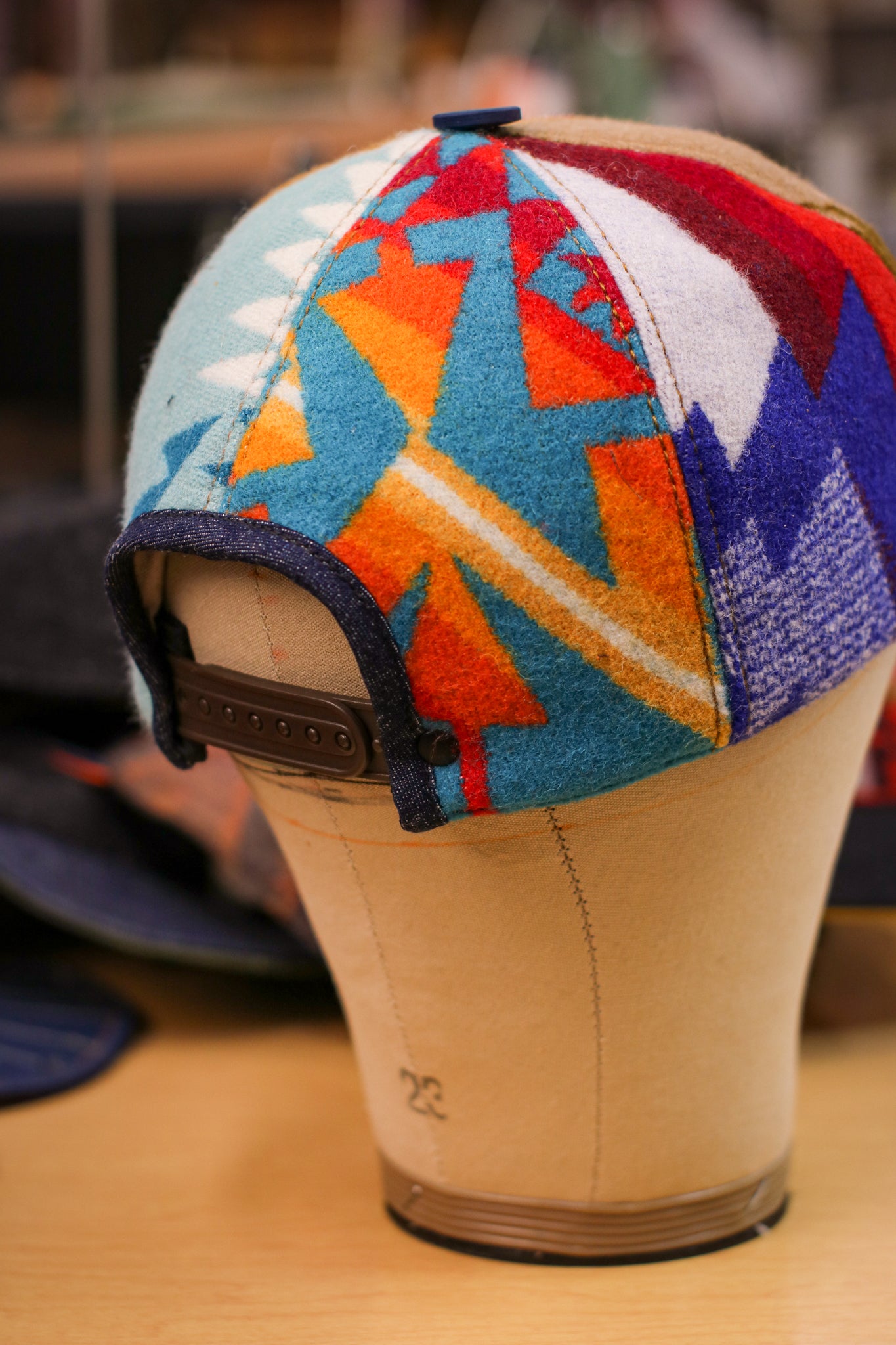 Pendleton Wool 6-Panel Hat | BIG BUDDY BEEFCAKE