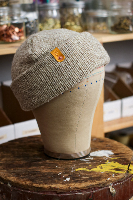 Wool Watch Cap | NATURAL