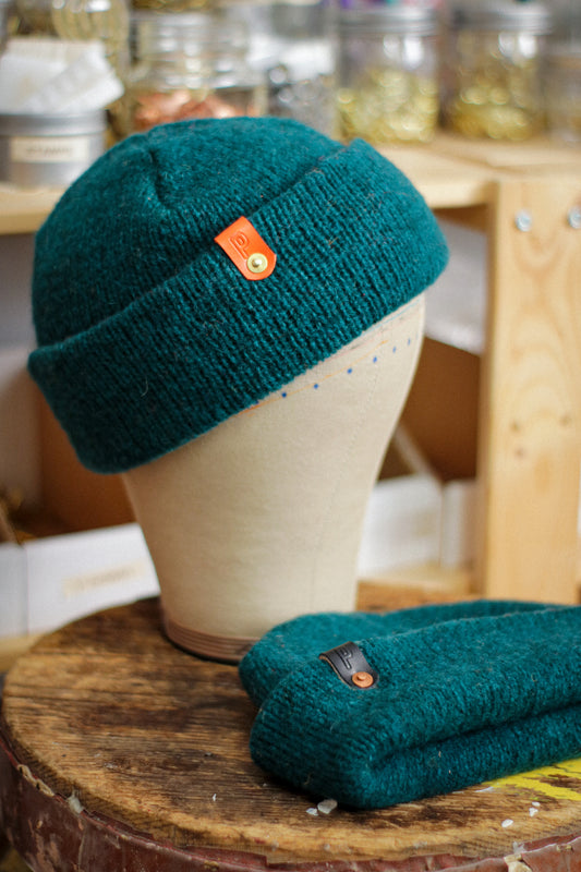 Wool Watch Cap | GALAPAGOS TEAL