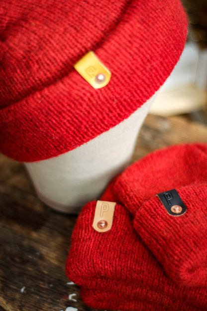 Wool Watch Cap | HELLA RED